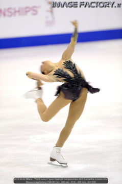 2013-03-02 Milano - World Junior Figure Skating Championships 9472 Samantha Cesario USA